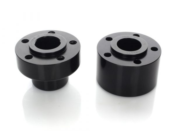Front Wheel Hub - Black. Fits FLSTF 1990-1999 with Single Disc Rotor.