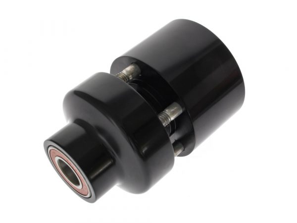 Front Wheel Hub - Black. Fits FXST 2011-2015 with ABS.