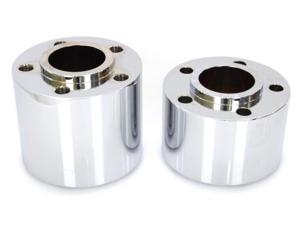 Rear Wheel Hub - Chrome. Fits Softail 2011up with ABS.