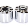 Rear Wheel Hub - Chrome. Fits Sportster 1984-1999 with Rear Belt. - Image 2