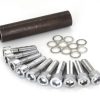 Rear Wheel Hub - Chrome. Fits Sportster 1984-1999 with Rear Belt. - Image 4