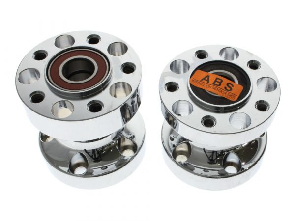 Rear Wheel Hub - Chrome. Fits Rocker 2011, Rocker C 2011 & Breakout 2013up Models with ABS.