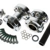 Rear Wheel Hub - Chrome. Fits FXSB 2013up with ABS & Heartland HL-280-HB Wide Tyre Kit. - Image 3