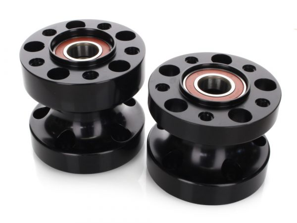 Rear Wheel Hub - Black. Fits Dyna 2006-2011 with Heartland HL-240D Wide Tyre Kit.
