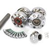 Rear Wheel Hub - Chrome. Fits Softail 2011-2017 with Heartland HL-250 Wide Tyre Kit. - Image 3