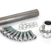 Rear Wheel Hub - Chrome. Fits Softail 2011-2017 with Heartland HL-250 Wide Tyre Kit. - Image 4