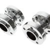 Rear Wheel Hub - Chrome. Fits Dyna 2012-2017 with ABS & Heartland HL-240D Wide Tyre Kit. - Image 2