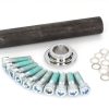 Rear Wheel Hub - Black. Fits Softail 2011-2017 with Performance Machine Phatail Wide Tyre Kit. - Image 4