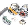 Rear Wheel Hub - Chrome. Fits Softail 2011-2017 with Performance Machine Phatail Wide Tyre Kit. - Image 3