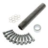 Rear Wheel Hub - Chrome. Fits Softail 2007-2010 with Heartland HL-250 Kit. - Image 4
