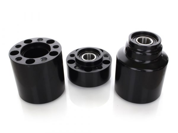 Rear Wheel Hub - Black. Fits Driveside Phatail Kit.