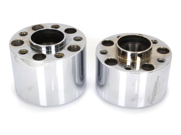 Rear Wheel Hub - Chrome. Fits Touring 1984-1999 with Rear Belt Drive.