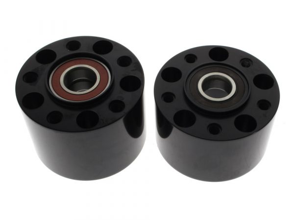 Rear Wheel Hub - Black. Fits Dyna 2012up with ABS.