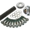 Rear Wheel Hub - Chrome. Fits Softail 2000-2007. - Image 4