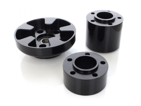 Rear Wheel Hub - Black. Fits V-Rod 2002-2006.