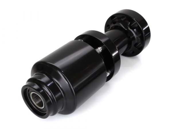 Rear Wheel Sprotor Hub - Black. Fits 18 x 10.5" Wheel with 1" Axle.