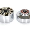 Front Wheel Hub - Chrome. Fits Dyna 2012-2017 & FXLR 2018up models with ABS. - Image 2