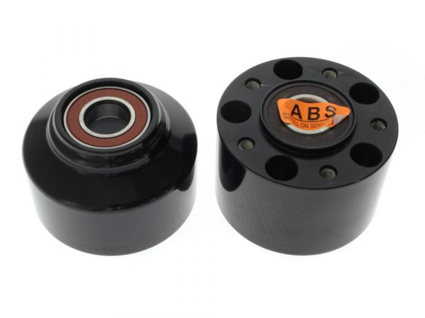 Front Wheel Hub - Black. Fits Breakout 2013up with ABS.
