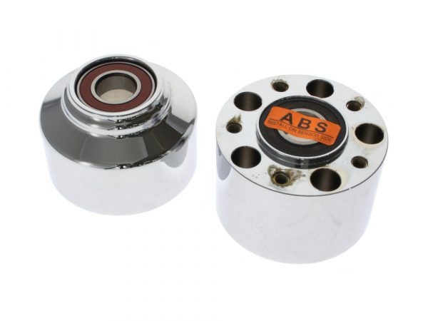 Front Wheel Hub - Chrome. Fits Breakout 2013up with ABS.