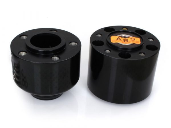 Front Wheel Hub - Black. Fits FLFB 2018up with ABS.