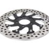 11-1/2" Right Hand Rear Torque Disc Rotor - Black Contrast Cut Platinum. Fits Performance Machine Driveside Brake. - Image 2