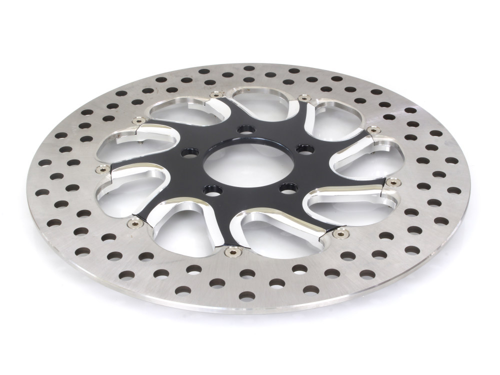 11-1/2" Right Hand Rear Torque Disc Rotor - Black Contrast Cut Platinum. Fits Performance Machine Driveside Brake. » Right Hand Rear Torque Disc Rotor 11-1/2" Right Hand Rear Torque Disc Rotor - Black Contrast Cut Platinum. Fits Performance Machine Driveside Brake.