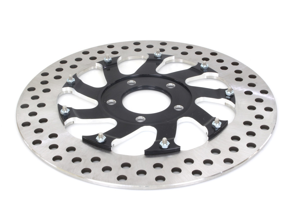 11.8" Right Hand Rear Torque Disc Rotor - Black Contrast Cut. Fits Touring 2008up. » Right Hand Rear Torque Disc Rotor 11.8" Right Hand Rear Torque Disc Rotor - Black Contrast Cut. Fits Touring 2008up. - Image 2