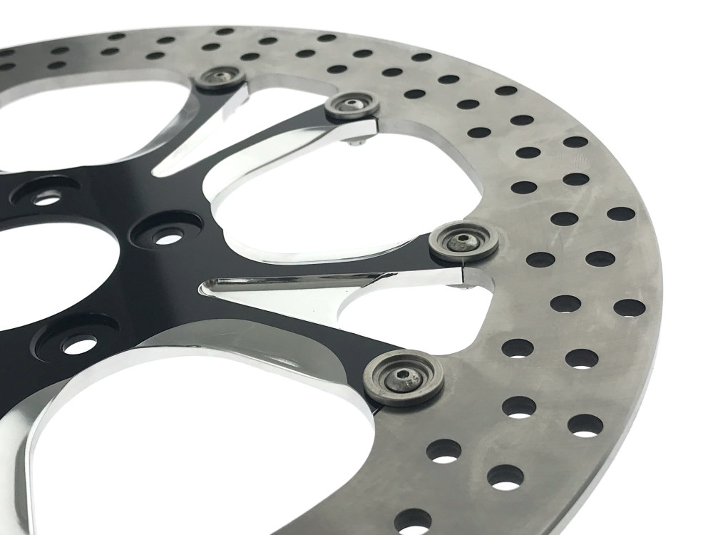 13" Left Hand Front & Right Hand Front Gasser & Luxe Disc Rotor - Black Contrast Cut Platinum. » 13" Left Hand Front & Right Hand Front Gasser & Luxe Disc Rotor - Black Contrast Cut Platinum. - Image 3