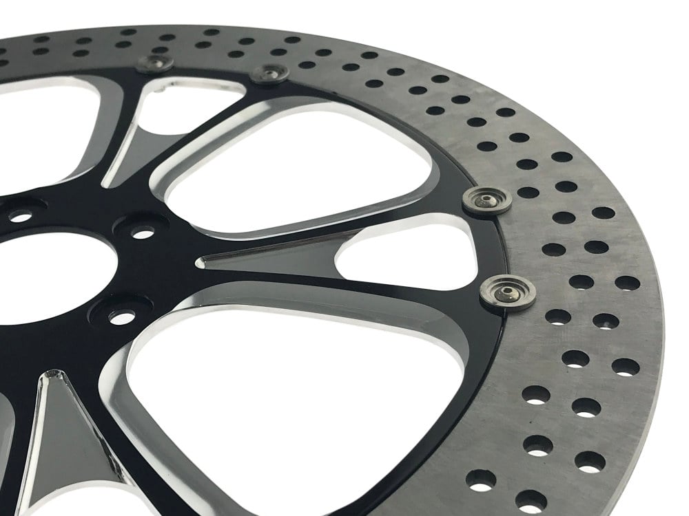 16" Left Hand Front & Right Hand Front Gasser & Luxe Disc Rotor - Black Contrast Cut Platinum. » Luxe Disc Rotor - Black Contrast Cut Platinum. 16" Left Hand Front & Right Hand Front Gasser & Luxe Disc Rotor - Black Contrast Cut Platinum. - Image 3