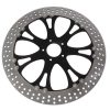 16" Left Hand Front & Right Hand Front Heathen & Paramount Disc Rotor - Black Contrast Cut Platinum. - Image 2