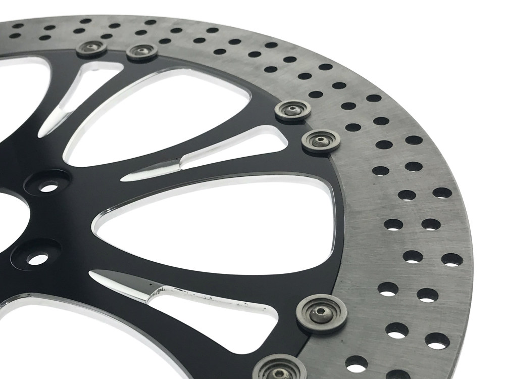 16" Left Hand Front & Right Hand Front Heathen & Paramount Disc Rotor - Black Contrast Cut Platinum. » Left Hand Front 16" Left Hand Front & Right Hand Front Heathen & Paramount Disc Rotor - Black Contrast Cut Platinum. - Image 3