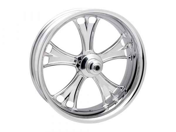21" x 2.15" wide Gasser Wheel - Chrome.