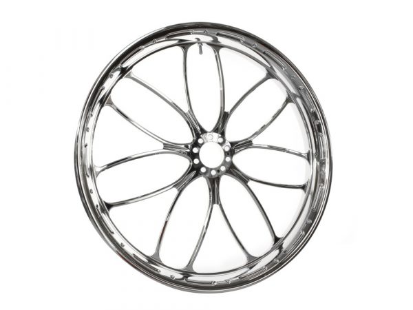 23" x 3.50" wide Heathen Wheel - Chrome.