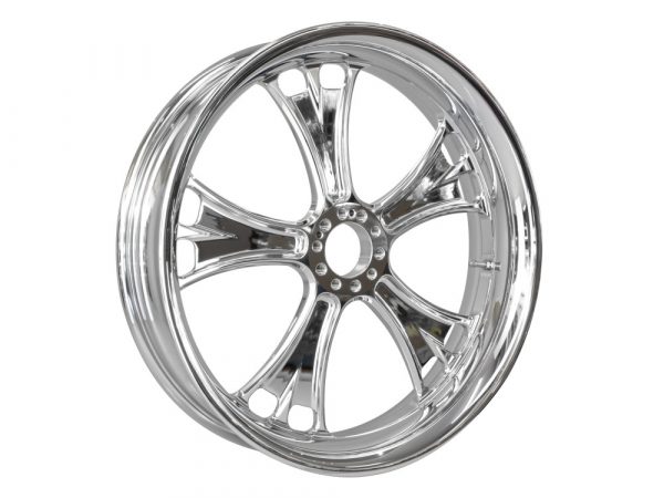 18" x 4.25" wide Gasser Wheel - Chrome.