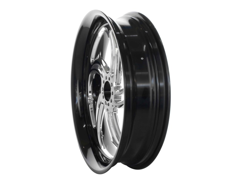 18" x 4.25" wide Rival Wheel - Black Contrast Cut Platinum. » wide Rival Wheel 18" x 4.25" wide Rival Wheel - Black Contrast Cut Platinum. - Image 2