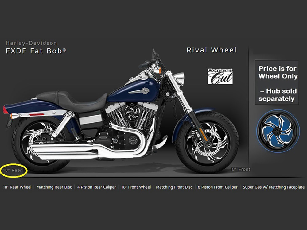 18" x 5.50" wide Rival Wheel - Black Contrast Cut Platinum. » wide Rival Wheel 18" x 5.50" wide Rival Wheel - Black Contrast Cut Platinum.