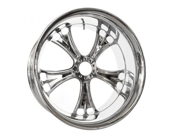 18" x 8.50" Wide Gasser Wheel - Chrome.