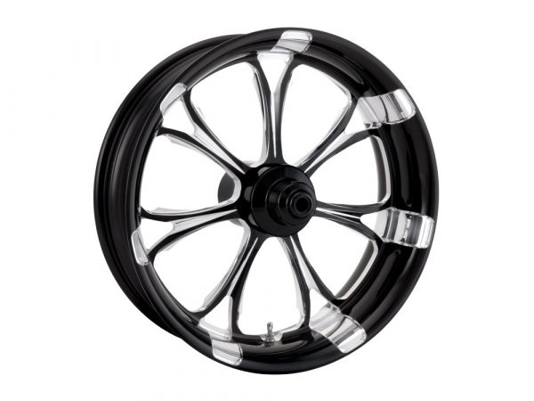18" x 8.50" wide Paramount Wheel - Black Contrast Cut Platinum.