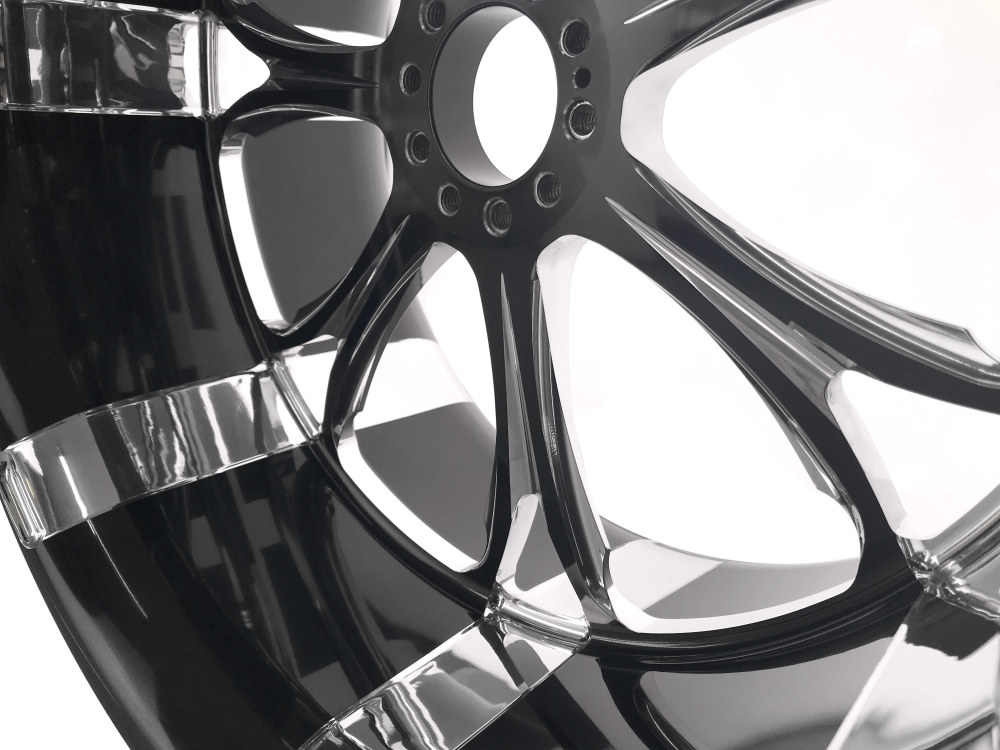 18" x 10.00" wide Paramount Wheel - Black Contrast Cut Platinum. » Black Contrast Cut Platinum. 18" x 10.00" wide Paramount Wheel - Black Contrast Cut Platinum. - Image 2