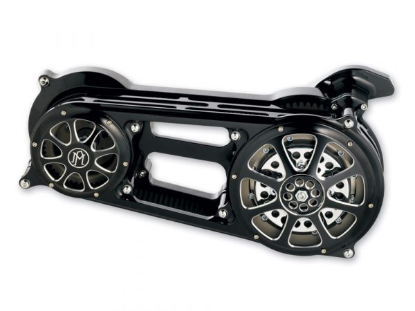 2" Open Primary Belt Drive Kit - Black Contrast Cut. Fits Rocker 2008-2011 & FXS Breakout 2013up.