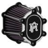 FastAir Air Cleaner Kit - Black Contrast Cut. Fits Big Twin 1993up with E or G Carburettor. - Image 2