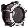 Clarion Air Cleaner Kit - Black Contrast Cut. Fits Twin Cam 2008-2017 with Throttle-by-Wire. - Image 3