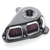 Jet Air Cleaner Kit - Black Contrast Cut. Fits Touring 2017up & Softail 2018up. - Image 3