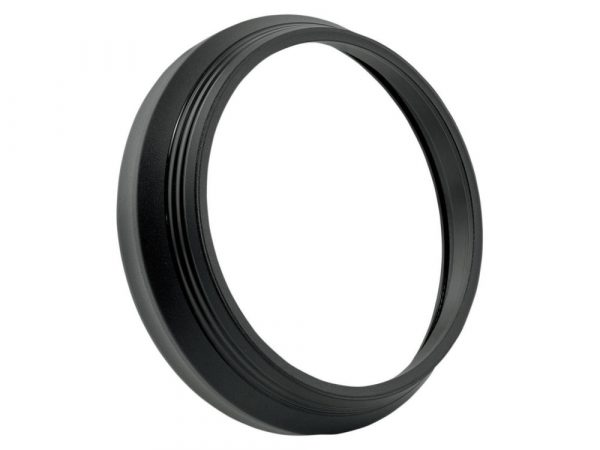 7" Merc Headlight Bezel - Black Ops. Fits Touring 1984up.