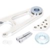 Left Hand or Right Hand Caliper & Mounting Bracket - Polished. Fits Custom Springer with 3/4" Axle & 11.5" Disc Rotor. - Image 4