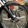 5-1/2" wide, Straight Cut LS-2 Front Fender. Fits Breakout with 21" Front Wheel. - Image 2