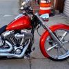 5-1/2" wide, Straight Cut LS-2 Front Fender. Fits Breakout with 21" Front Wheel. - Image 3