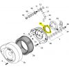 Air Filter Backplate Gasket. Fits S&S E or G Carburettor. - Image 2