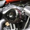 Mini Teardrop Air Cleaner Kit – Black. Fits Sportster 2007-2021 with EFI. - Image 3