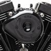 Mini Teardrop Air Cleaner Kit - Black. Fits Big Twins 1993-2017 with CV Carb or Cable Operated Delphi EFI. - Image 4